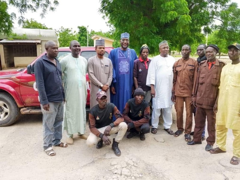 Borno Commissioner Hands Over Security Patrol Vehicle to CJTF/Vigilante of Buratai Ward in Biu&nbsp;LGA