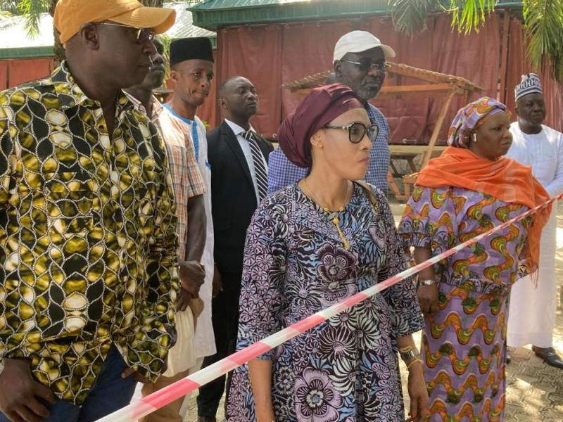 Gambian First Lady, Fatoumata Bah-Barrow Hails Buratai’s Agricultural, Self-Sufficiency Initiative
